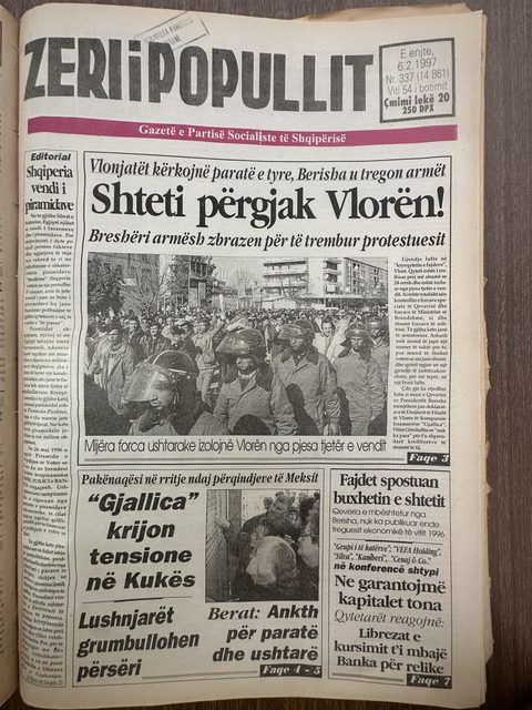Zëri i Popullit 1997-02-06
